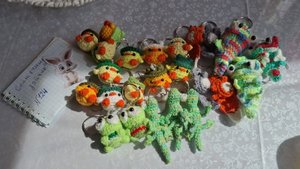 22-06-2025 Готовые работы  за неделю. Отчёт №3 в марафоне " Летний бум амигуруми "