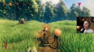 Valheim без карты. 01 Начало. Осваиваемся. Нарезка стрима.