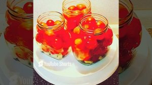 ПОМИДОРЧИКИ ЧЕРИ НА ЗИМУ🍅👍РЕЦЕПТ БОМБА❗️👍ОТЛИЧНЫЙ ВКУС❗️👍ПРОСТО,БЫСТРО И ОЧЕНЬ ВКУСНО❗️