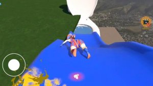 Тоешовая игра с Ломанием костей.Randoll Sandbox Fall Simulator.