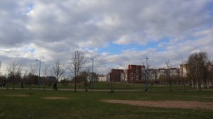 Весенняя прогулка в парке трехсотлетия Петербурга и вдоль южной дороги Крестовского острова