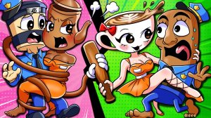 Итальянские мемы и Спрунки или Спрунке попали в тюрьму| Sprunki мультфильм