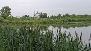 Озеро Киово! природный памятник в городе Лобня!