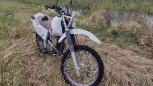 Yamaha TTR250Raid и тула на бездорожье - утопили тулу