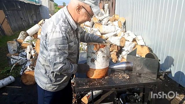 Работа винтового дровокола смотреть онлайн