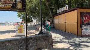 22.06.25 ЧЕРНОМОРСКОЕ! Чебуречная, сувениры и Блондинка из Крыма ! Пляж