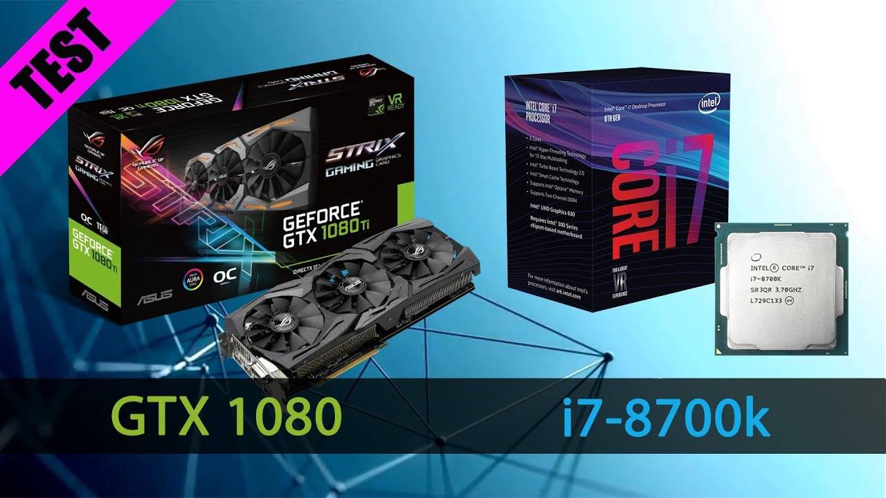 Asus GTX 1080 Strix Gaming + i7-8700k, Live Test!