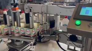 Автоматическая линия розлива гелей и средств для мытья посуды