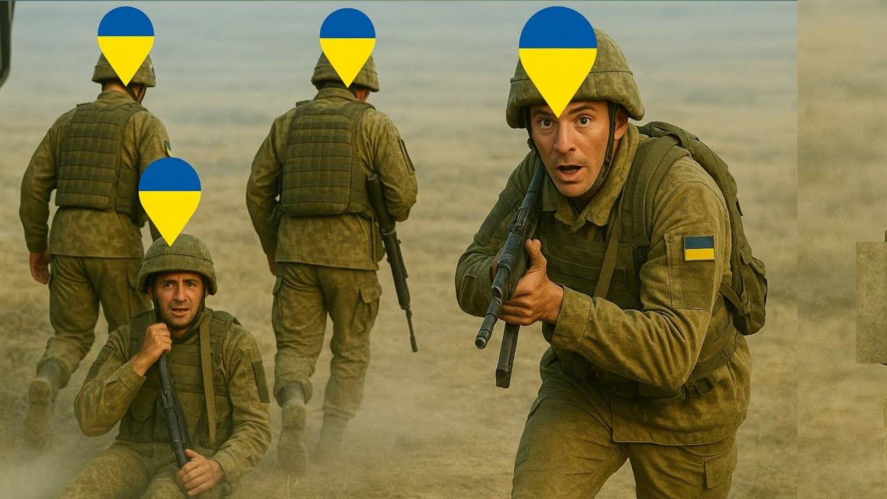 Российский дрон наносит удары — украинский солдат перебегает его, как призрак