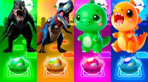 ЗЛЫЕ VS ДОБРЫХ Динозавры - Мультики про Динозавров | МУЛЬТФИЛЬМЫ ДИНОЗАВРЫ в Tiles Hop 81 серия