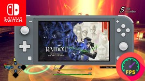 RAIDOU Remastered: The Mystery of the Soulless Army Nintendo Switch Lite Gameplay - FPS Monitor