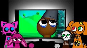 Мои выдуманные Спрунки срабатывают реакцию на мультик проСпрунки который называется Блэк стал король