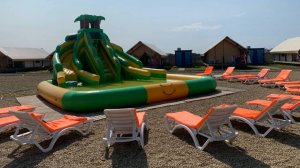 Детский аквапарк и зона для загара