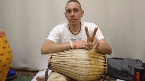 медленный + быстрый темп на мриданге тренировка