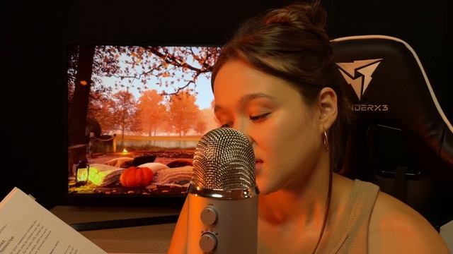 095. АСМР читаю книгу НИ СЫ, шепот смотреть онлайн