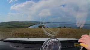 Дурман-гора. Радиообмен с R4CDD. Частота - 145.500 МГц, дальность -- 103 км.