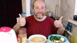 вкусный и полезный обед. первое место по абортам. мукбанг. обжор. еда на камеру. диета. шизофрения.