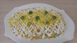 Салат слоёный