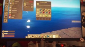 это что мой плот и тут АКУЛА RAFT