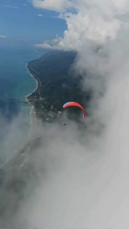 Полёт на параплане в Абхазии (июнь, ЛЕТО-2025)