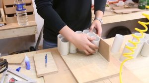 Изготовление органайзера из пластиковой трубы