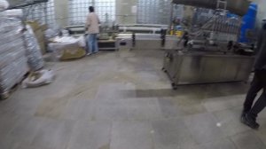 Автоматическая линия розлива шампуней и гелей для душа