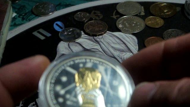 Самая дорогая монета посвящённая Чемпионату мира по футболу2018 г. .Триумф
