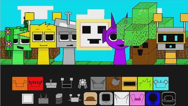 Sprunki Minecraft..