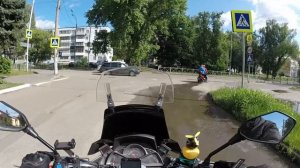 на скутерах ВИЗАРД и ГЭЛАКСИ.покатушки..11