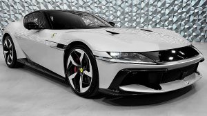 Ferrari 12 Cilindri 2025 года — звук, интерьер и внешние детали