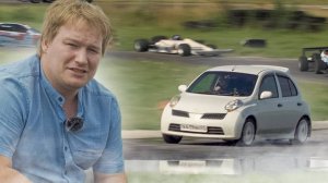 Nissan March ( Micra ) - трек/andrsteer/шок/суета/шашлы/финалимся