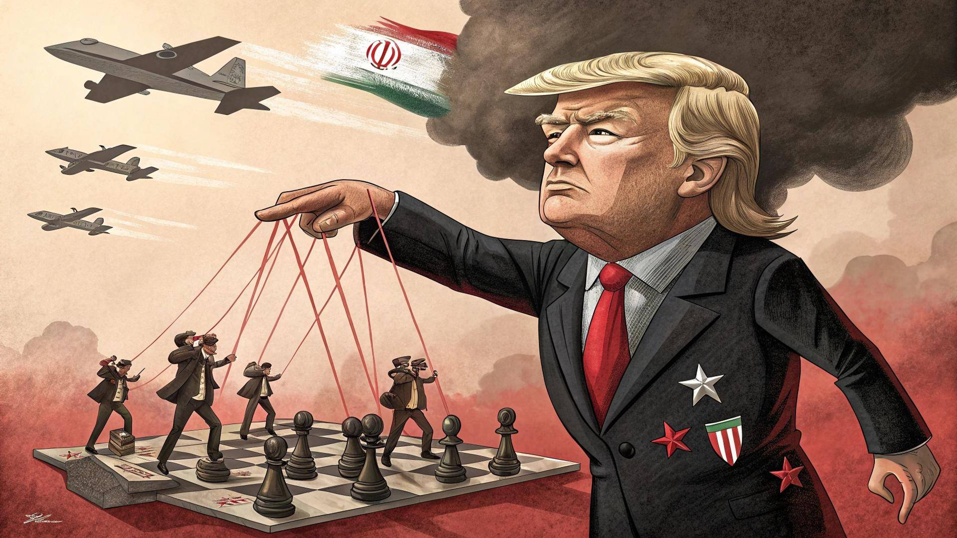 💣 США на грани в**ны: зачем Трамп бомбит Иран по указке?