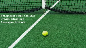 Вондрушова-Ван Синьюй, Бублик-Медведев, Алькарас-Легечка прогнозы на теннис 22 июня 2025