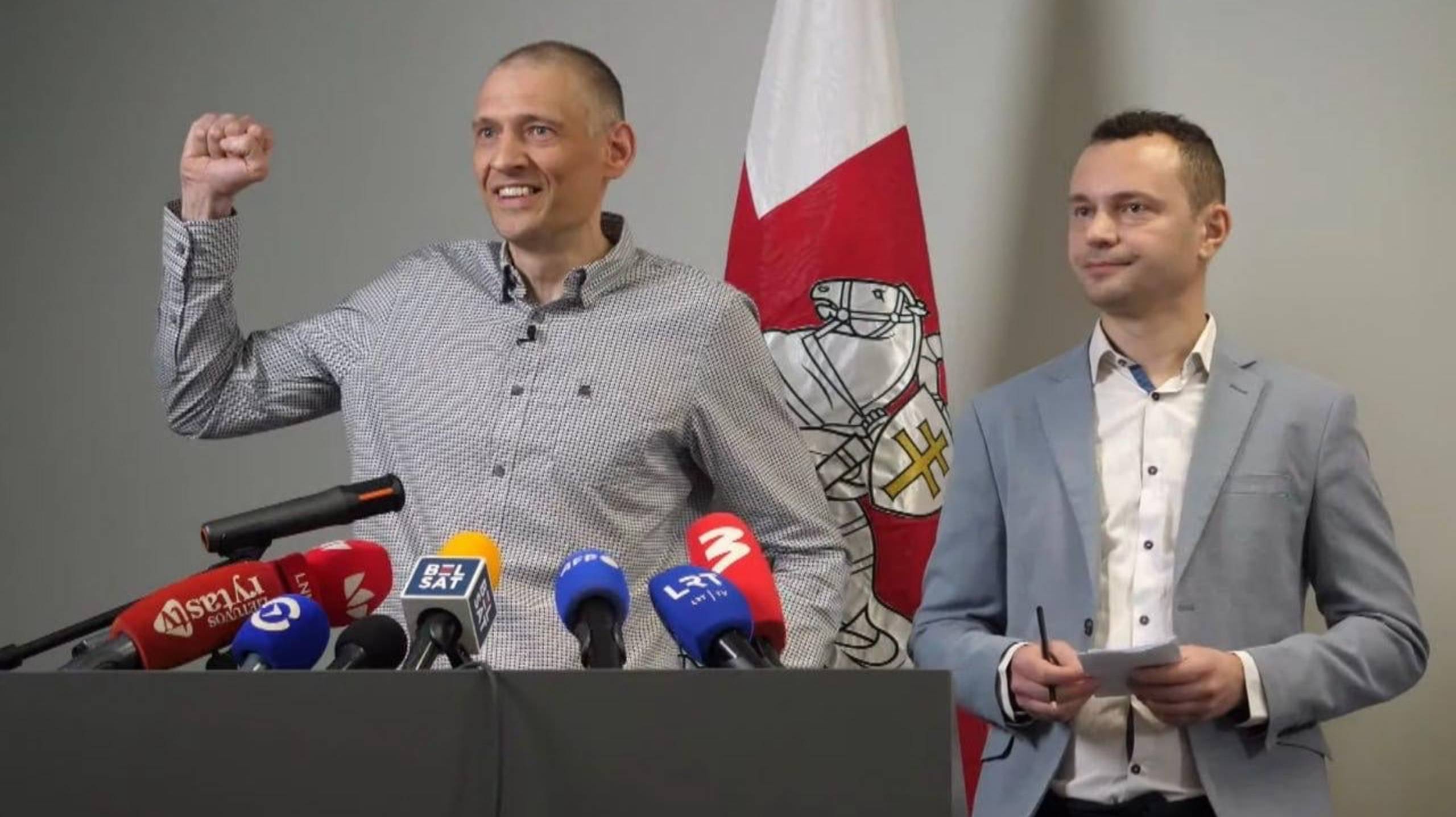 Полное выступление Тихановского после освобождения из режима Лукашенко