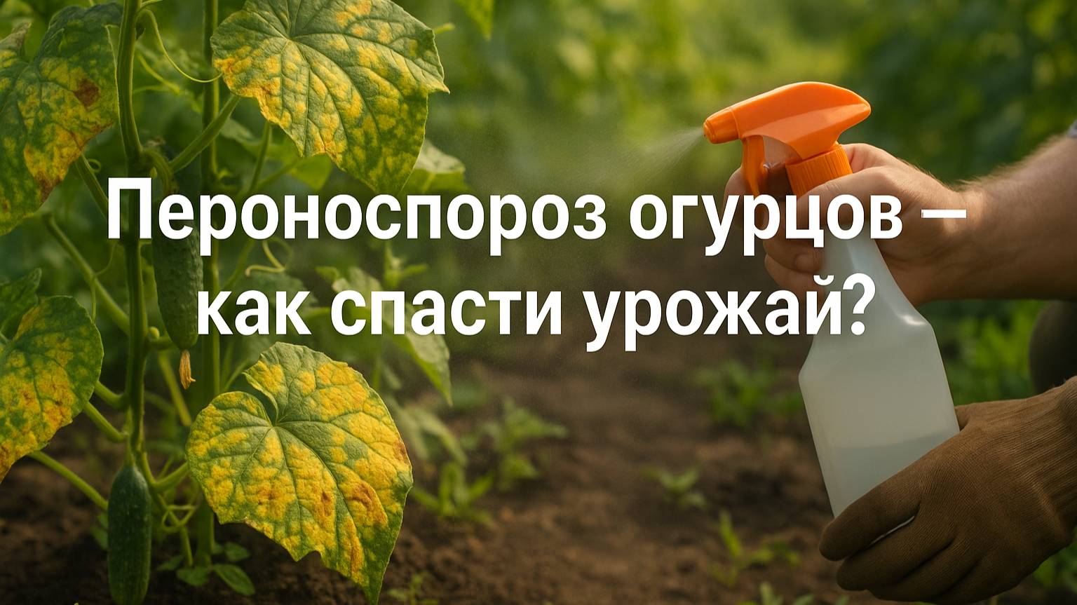 Ложная мучнистая роса на огурцах — срочные меры спасения урожая!