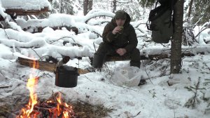 Закрытие сезона видео охоты 2024. Отдых у костра с кружечкой горячего чая.