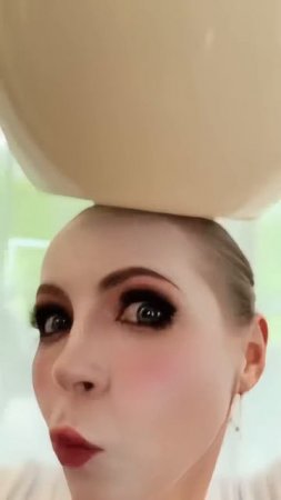 Makeup Ballerina Cappuccino costume!