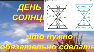 ПРОГНОЗ на 22 ИЮНЯ, воскресенье 2025 эпохи Водолея, Кали-юги, 5й К. расы, 2й Солнечной системы. МНШУ