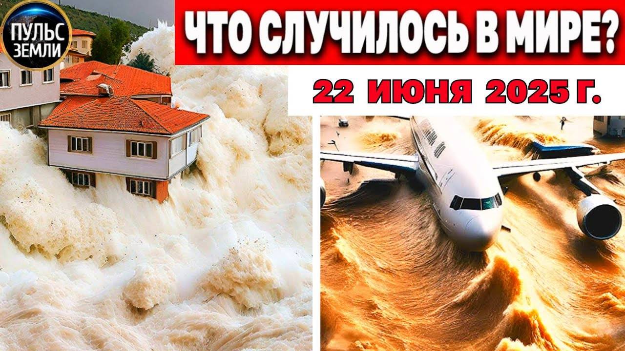 Катаклизмы за день 22.06.2025 ! катаклизмы сегодня, новости сегодня!  События Дня! Новый выпуск