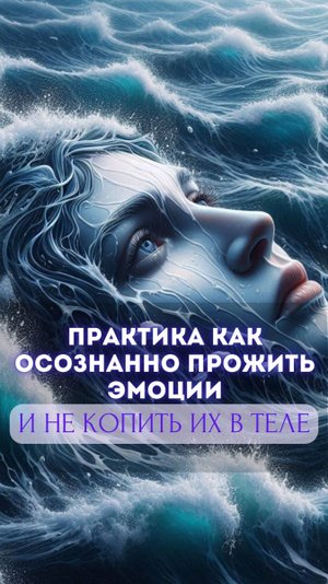 Практика как осознанно прожить эмоции и не копить их в теле