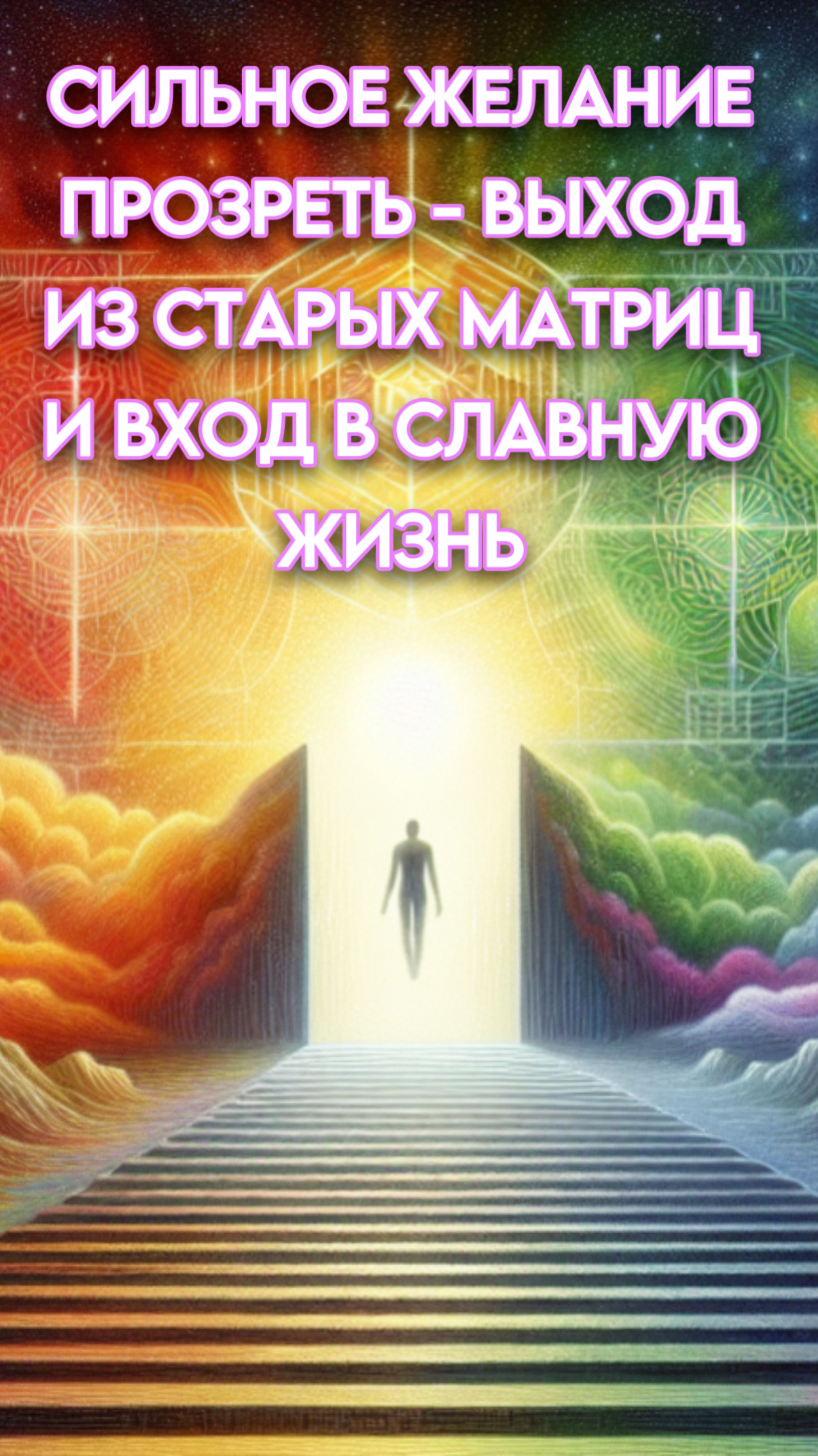 СИЛЬНОЕ ЖЕЛАНИЕ
ПРОЗРЕТЬ - ВЫХОД
ИЗ СТАРЫХ МАТРИЦ И ВХОД В СЛАВНУЮ
ЖИЗНЬ | Эдуард Хестанов