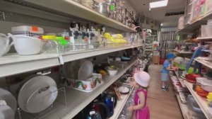 Всей семьёй по магазинам. Купили товары для дома. Юные помощники с домашними делами