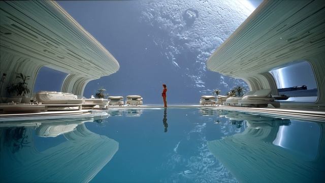 Odyssey  Calming SciFi Soundscape  Space Ambient Relaxing Music