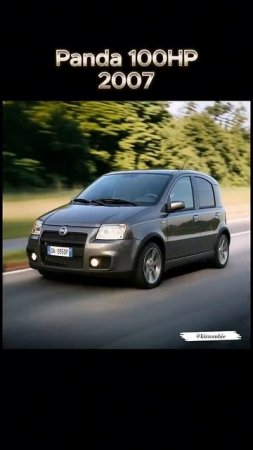 Fiat Panda 1980-2025 История трансформации автомобиля #Technoyarus