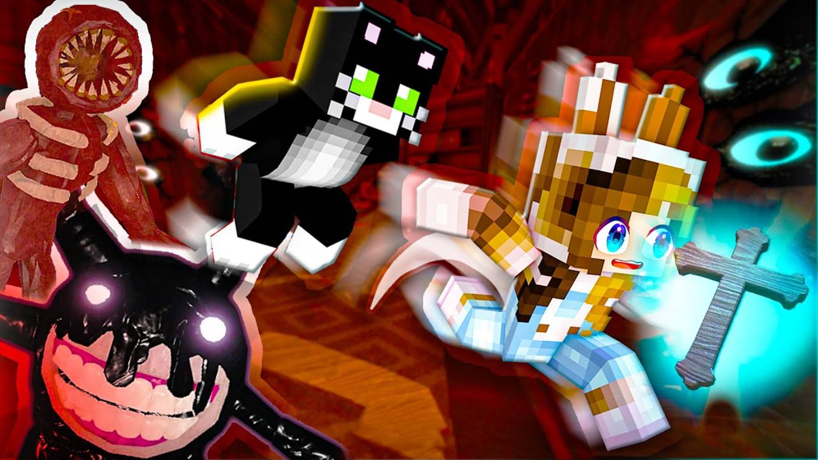 РОБЛОКС ДВЕРИ ПРОХОЖДЕНИЕ КРОЛИК БАФФИ! ROBLOX DOORS 2 ! ХОРРОР ДВЕРИ и МОНСТРЫ c КОТОМ МАЛЫШОМ