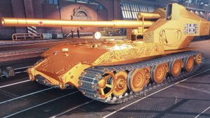 Бой на "WT E100 Оруженосец", 6 фрагов, 5640 урона.