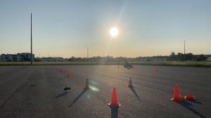 Gymkhana GP 2025 stage 2/ Андреев Алексей/ Triumph Street Triple R/ heat 1: 00:47.85