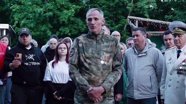 В центральном парке Истры прошла памятная акция «Свеча Памяти»