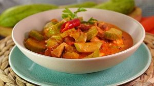 Ярко, сочно, вкусно. КУРИЦА С КАБАЧКАМИ ПО-ВЕНГЕРСКИ