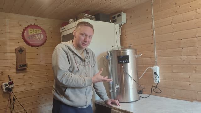 Обзор пивоварни iBrew с wifi. Часть 2 варка